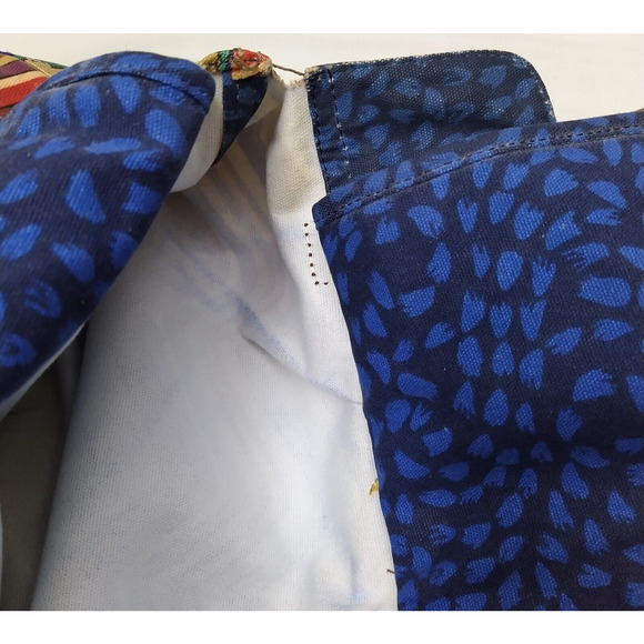 Fossil Key Per Multicolor Coated Canvas Stripe Double Handle Tote Shoulder Bag - Picture 14 of 15